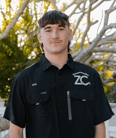 Ben, 2nd Year Apprentice at ZC Plumbing